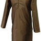 Mens Gold / Red brocade Kurta set , Bollywood Party Weddings - F1807KT - Prachy Creations