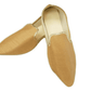 Very comfortable Gold Mojri - Indian Mens shoes - Bollywood - Weddings - Fancy Dress - Mojari, Khossay - Prachy Creations