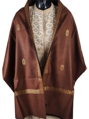 HNC7241 0AP18 - Handloom woven shawl - Prachy Creations