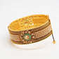 Openable Gold finish Kada Bangle - Various sizes - Bollywood - Weddings -  HR812 Vp0919 - Prachy Creations