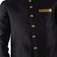 Karbhari 04TK17- Mens Black Blue Light Sherwani / Kurta set - Prachy Creations
