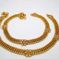 Pair of Ankle Chain / Payal / Pazeb - Fashion Jewellery - Bollywood - Weddings - LNA370A 1018 - Prachy Creations