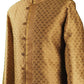 Antique Gold Mens Indian Kurta set for weddings, Bollywood Party ( with Draw stringed trousers) - Logan TY0218 - Prachy Creations