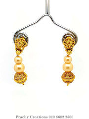 Long pearl Mala set - MA 20 - VK 0416 - Prachy Creations