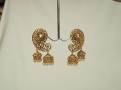 Traditional Indian Earrings - Bollywood - Weddings - Party - MY33183P 0918 - Prachy Creations