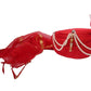 A Classic Red Turban with paisley broach, Maharaja, Bollywood, Fancy dress SGT 011 - Prachy Creations