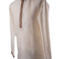 Cream Mens Kurta set - Bollywood, Weddings, Fancy Dress - SNC586VT-CRM - Prachy Creations