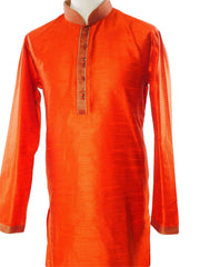 Rust Mens Kurta set - Bollywood, Weddings, Fancy Dress - SNC586VT-RST - Prachy Creations