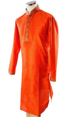 Rust Mens Kurta set - Bollywood, Weddings, Fancy Dress - SNC586VT-RST - Prachy Creations