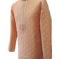 Prachy Creations - Benarasi Handloom Mens Kurta set - Pink - Bollywood, Weddings, Fancy Dress - SNC8633TR 1018 - Prachy Creations