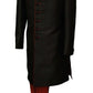Mens Black Sherwani set - With red Churidar trousers - Bollywood Party Weddings - VFEW852 HY0819 - Prachy Creations