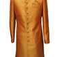 Mens Coral Sherwani set -with drawstringed trousers - Bollywood Party Weddings - VFEW853PV 1018 - Prachy Creations