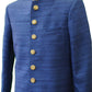 Royal Blue Raw Silky Sherwani 38"-52" / Small to XXXXL - SW-VL1802RY - Prachy Creations