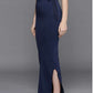24hr Dispatch - 18 Colours - Womens Stretchy ShapeWear Saree Petticoat with side slit and drawstring