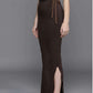 24hr Dispatch - 18 Colours - Womens Stretchy ShapeWear Saree Petticoat with side slit and drawstring