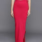 24hr Dispatch - 18 Colours - Womens Stretchy ShapeWear Saree Petticoat with side slit and drawstring