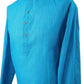 Astra - Turquoise Cotton Kurta top - Mens Indian shirt - Ideal on a pair of jeans - R0718 - Prachy Creations
