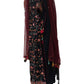 Black Floral Ready Made Naira Trousers Suit - UK Stock - 24h Dispatch - ZC2302 HY 0323 - Prachy Creations