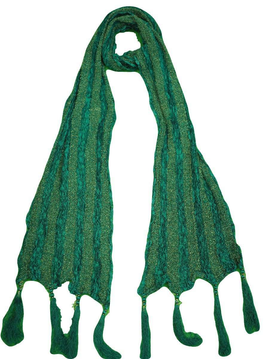 Crushed Silk Mens Dupatta / Shawl - To complement Sherwanis, Kurtas - Many colours - Prachy Creations