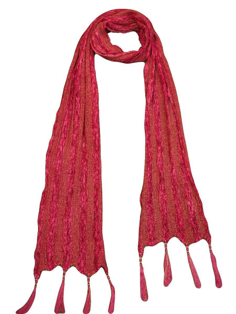 Crushed Silk Mens Dupatta / Shawl - To complement Sherwanis, Kurtas - Many colours - Prachy Creations