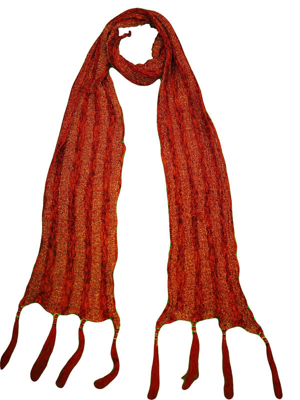Crushed Silk Mens Dupatta / Shawl - To complement Sherwanis, Kurtas - Many colours - Prachy Creations