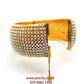 HR400 r - Hand made Openable Pearl Kada, Bridal, Weddings, Bollywood - Prachy Creations