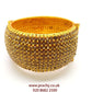 HR441 rp - Hand made Openable stone Kada, Weddings, Bollywood - Prachy Creations