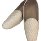 Mens Very Comfortable Gold Brocade Loafer Style Mojri - Indian shoes - Mojari, Khossay -  YD2214 A C