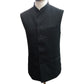 Bottle Green - Rich Suiting Material Indian Mens Waistcoat - Bollywood - DM2302 KJ 1222