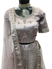 Stunning Lilac Ready Made Lehnga Set - UK Stock - 24h Dispatch - SSD2204 HP0222