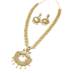 Indian Fashion Long necklace set - AF163KA 1018, weddings, bollywood