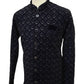 Black Fully Embroidered Sherwani Set - UK Stock - 24h Dispatch - Verna JA 0223