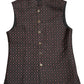 Black - Premium Handloom Brocade Mens Waistcoat - Amazing Fit - DG2204 KJ 0522