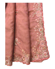 Pink - Fancy Saree with Blouse Piece - DM2218 VA 0922