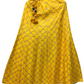 Yellow - Fully Embroidered Mirror Work Lehnga Skirt   - Mix N Match - DCB2210 KP 0122