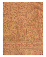 Gold - Soft Art Wool Handloom Woven Shawl - UK Stock - 24hr - NTC2209 KT 1022