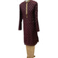 Wine - Handloom Banarasi Mens Kurta Set - UK Stock - 24h Dispatch - JeeHazur VJ 0223
