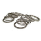 Set of 22 Silver Finish Stone Bangles - Bollywood, Weddings, Fancy Dress D5012 R 1022