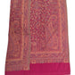 Magenta - Soft Art Wool Handloom Woven Shawl - UK Stock - 24hr - NTC2209 KT 1022