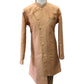 Peach Banarasi Sherwani Style Mens Kurta Set - UK Stock - 24h Dispatch - Mantri VC 0223