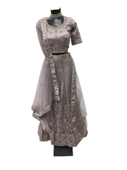 Stunning Lilac Ready Made Lehnga Set - UK Stock - 24h Dispatch - SSD2204 HP0222