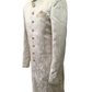 Mens Stunning Self Brocade Cream Gold Sherwani with Trousers -  CS-JP033PY 0322
