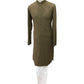 Khaki Brown Lucknowi Mens Kurta Set - UK Stock - 24h Dispatch - MAHARAV VA 0223
