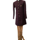 Wine Soft Sherwani Style Mens Kurta Set - UK Stock - 24h Dispatch - OMNI TV 0223