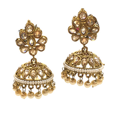 Traditional Indian Earrings - Jhumki - Bollywood - Weddings - Party - PRI1551 P0521