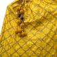 Yellow - Fully Embroidered Mirror Work Lehnga Skirt   - Mix N Match - DCB2210 KP 0122