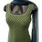 Green - Fully Embroidered Trousers  Suit - UK Stock - 24h Dispatch - ZC2314  CP 0323