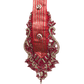 Mens Indian Kurta set in Red, for weddings, Bollywood Party ( with Draw stringed trousers) - Innova VV1219 - Prachy Creations