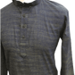 Mens Indian Dhoti Kurta Top in Navy, Thigh Length, for weddings, Bollywood Party  - Adhish Rp1219 - Prachy Creations