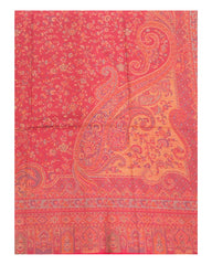 Coral - Soft Art Wool Handloom Woven Shawl - UK Stock - 24hr - NTC2209 KT 1022